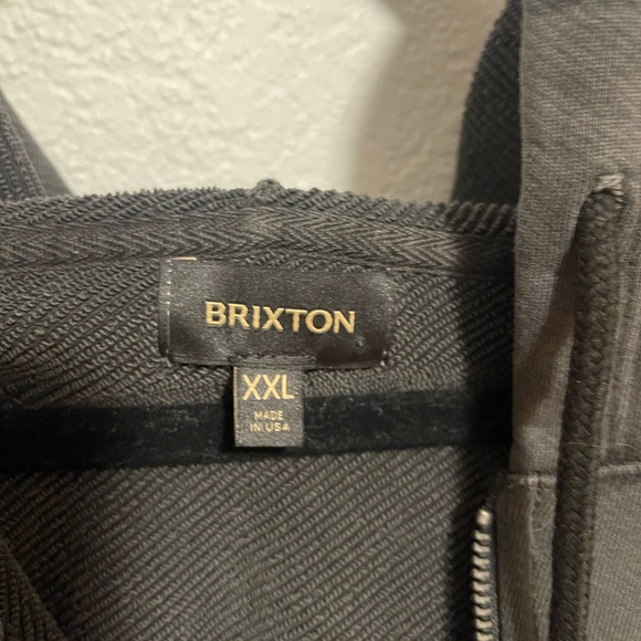 Brixton hooded zip-up sweatshirt - Picture 4 of 5